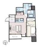 N PLACE白金 302 間取り図