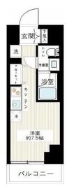 スパシエ横浜アルト 5階 間取り図