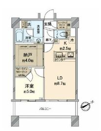 アウルタワー 16階 間取り図