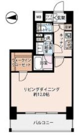 アデニウム東日本橋 2階 間取り図