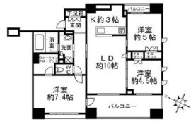 クリオ文京音羽 8階 間取り図