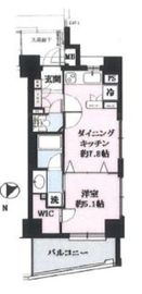 イトーピア大島ステーションコート 4階 間取り図