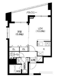 アーバネックス戸越銀座 909 間取り図