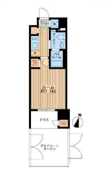 ダフィット門前仲町 102 間取り図