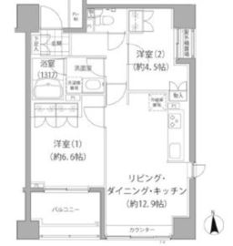 エーデル練馬 409 間取り図