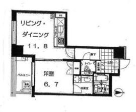 代官山プラザ 1102 間取り図