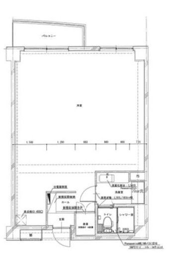 アロープラザ原宿 3階 間取り図