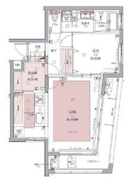 ラグディア高輪 2階 間取り図