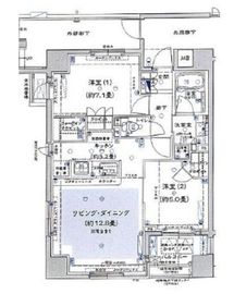 ブリリア綱島idステーションフロント 3階 間取り図