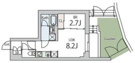 グランデュオ千歳船橋6 (GranDuo Chitosehunabashi6) 101 間取り図