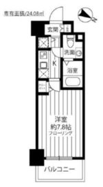 グランド・ガーラ横浜伊勢佐木町 3階 間取り図