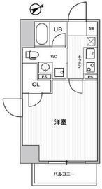 グラシアプレイス川崎駅前 201 間取り図