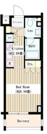 タキミハウス西早稲田 402 間取り図