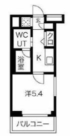 マテリア横浜North 1階 間取り図