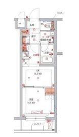 ハーモニーレジデンス川崎中丸子シティフロント 501 間取り図