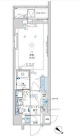 GRACIA PLACE OSHIAGE (グラシアプレイス押上) 604 間取り図