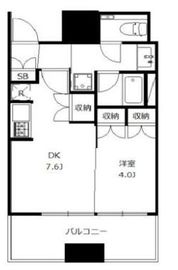 大崎ガーデンレジデンス 7階 間取り図