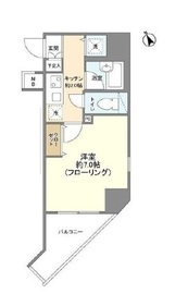 パークウェル三田 4階 間取り図