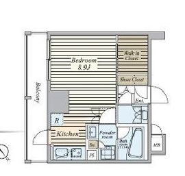 ALTERNA銀座 (オルタナ銀座) 402 間取り図