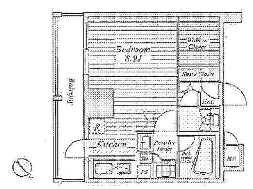ALTERNA銀座 (オルタナ銀座) 602 間取り図