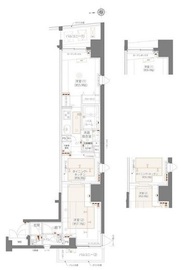 ZOOM三鷹 11階 間取り図