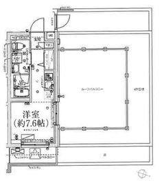 マテリア横浜North 5階 間取り図