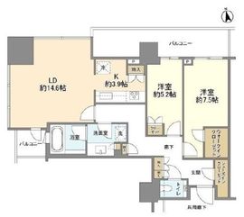 ブランズ渋谷桜丘 21階 間取り図
