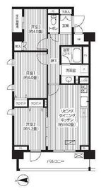 ピエス綱島 335 間取り図