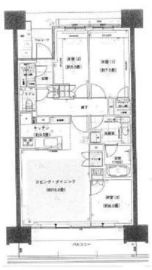 HARUMI FLAG SUN VILLAGE (晴海フラッグ サンヴィレッジ) 7階 間取り図