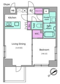 ALTERNA銀座 (オルタナ銀座) 904 間取り図