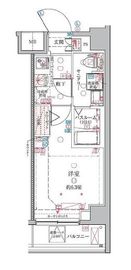 クレヴィスタ横浜綱島 2階 間取り図