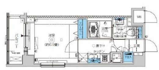 フェニシア学芸大学 3階 間取り図