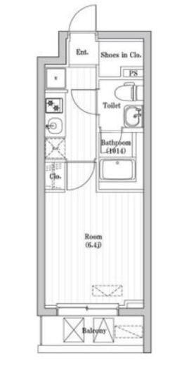 アーバンパーク登戸 310 間取り図