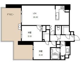 アダクストホーフ 303 間取り図