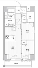 アーバンパーク押上 601 間取り図