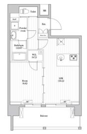 アーバンパーク押上 704 間取り図