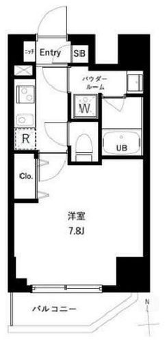 アーバンパーク綾瀬Ⅲ 901 間取り図