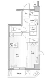 アーバンパーク本所吾妻橋 501 間取り図