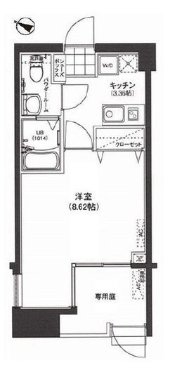 サウンドおしあげ 103 間取り図