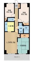 ガーデンシティ金沢文庫 1009 間取り図