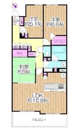 リライズガーデン西新井スカイレジデンス 12階 間取り図