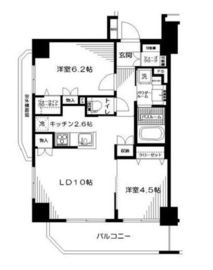 日神パレステージ大塚 3階 間取り図