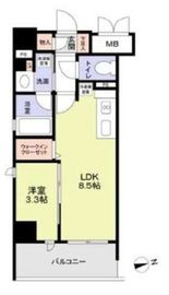 ソルティア藤沢鵠沼 5階 間取り図