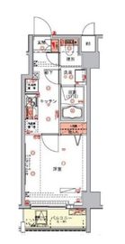 ハーモニーレジデンス浅草 3階 間取り図