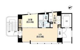 山王MooK (山王モーク) 801 間取り図
