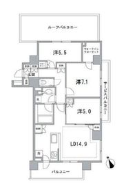 奥沢レジデンス 5階 間取り図