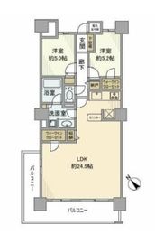 TOKYOシティトリエ 22階 間取り図