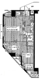 アルシオンエアポートタワー 11階 間取り図