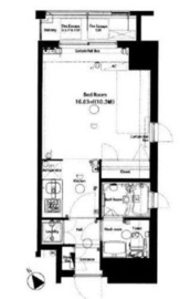エクシム門前仲町 1202 間取り図