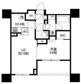 グランドミレーニア タワー＆スイート 10階 間取り図